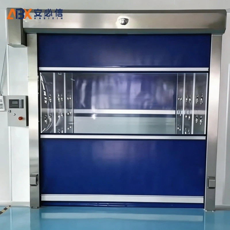 白银洁净快速门