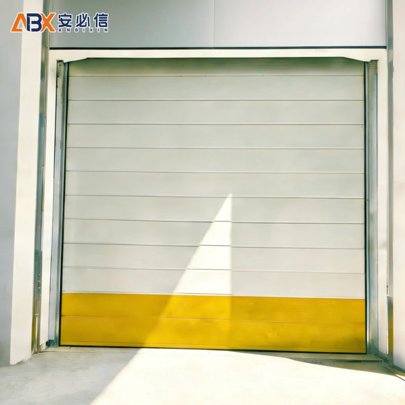 白银分段式滑升门